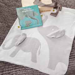Elephant Blanket & Storybook