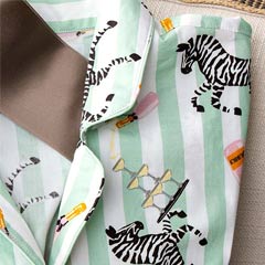 Party Zebra Short Pajamas