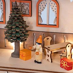 Chalet Lit Advent Calendar: Olive Cocoa