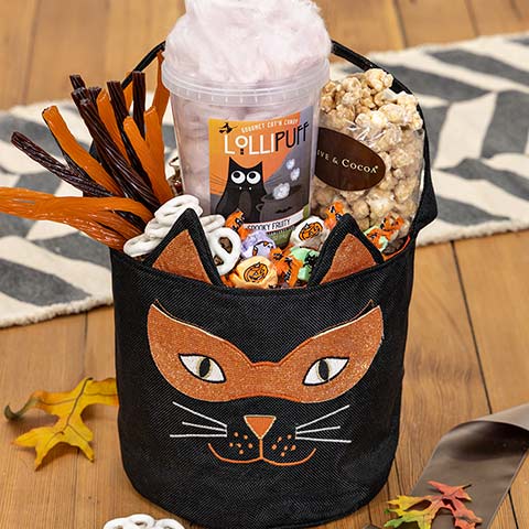 Black Cat Treat Tote