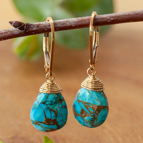Santa Fe Turquoise Earrings