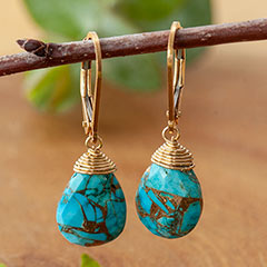 Product Image of Santa Fe Turquoise Earrings