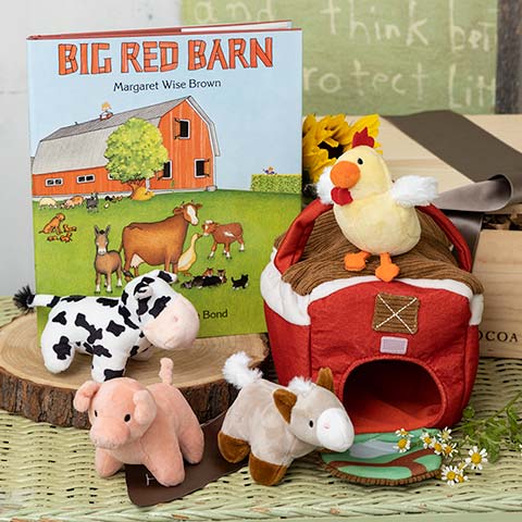 "Big Red Barn" Book & Toys