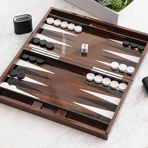 Posh Backgammon Set