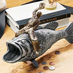 Artisan Fishy Bank