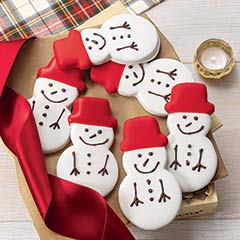 Product Image of Twelve Snowman Cookies