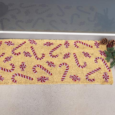 Candy Cane Estate Mat
