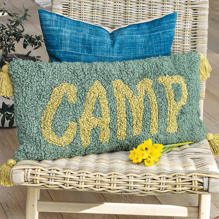 Camp Tassel Pillow