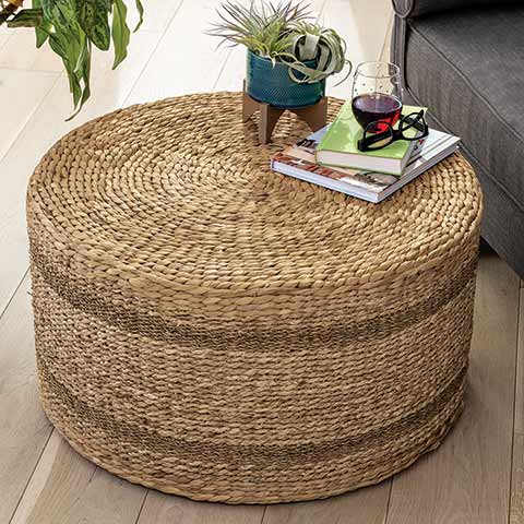 Hyacinth Pouf