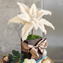 Product Image of Snowy Pearl Faux Poinsettia