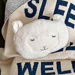 Sleep Well Blanket & Lamb Pillow