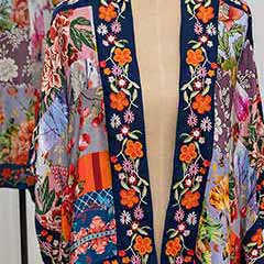 Huntington Embroidered Kimono