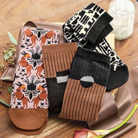 Autumn Ladies’ Sock Tote