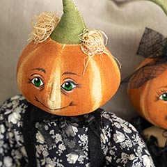 Parisian Pumpkin Couple