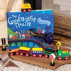 Product Image of Toy Train Set & Storybook