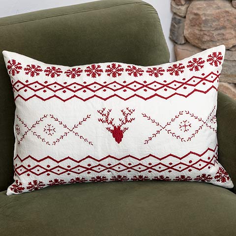 Nordic Stag Pillow
