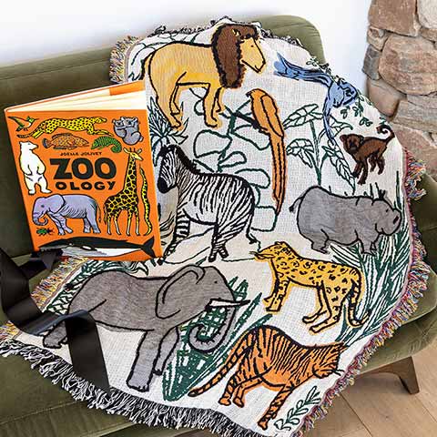 Zoology Book & Blanket