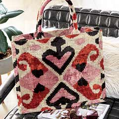 Product Image of Ikat Heart Tote