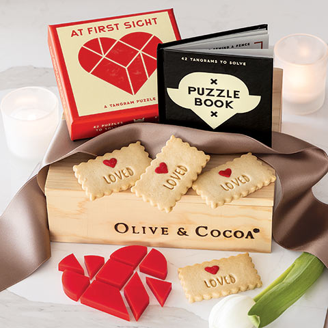 Heart Puzzle & Cookie Crate
