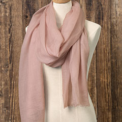 Dusty Rose Cashmere Scarf