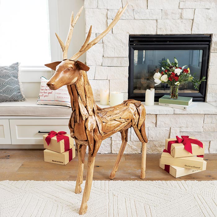 Luxe Driftwood Stag