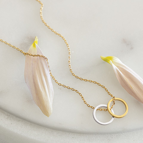 Eternity Rings Necklace