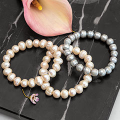 Organic Pearl Bracelets