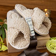 Product Image of Bouclé Slippers & Lotion