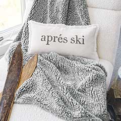 Product Image of Après Ski Pillow & Throw