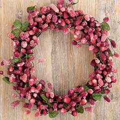 Product Image of Gathered Amaranth Wreath