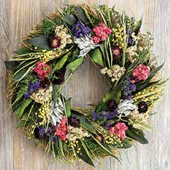 Felt Pinecone Wreath, Wreaths: Olive & Cocoa, LLC