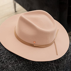 Product Image of Dusty Rose Wool Hat