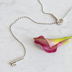 Product Image of Key To My Heart Lariat Necklace