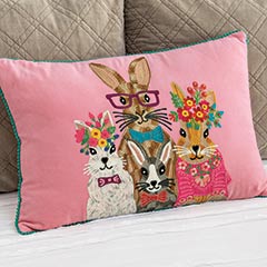 Product Image of Garden Party Rabbit Pillow