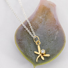 Product Image of Dainty Dragonfly Necklace