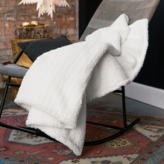Product Image of Snowy Luxe Winter Throw