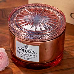 Champagne Rose Candle