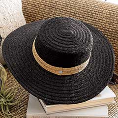 Product Image of Noir & Straw Hat