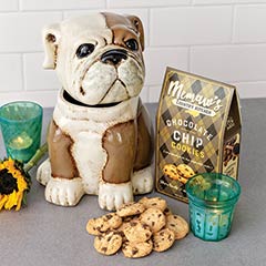 Product Image of Bulldog Cookie Jar & Cookies