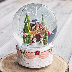 Product Image of Gingerbread House Snow Globe