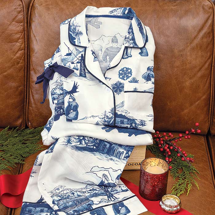 Vintage Winter Pajamas