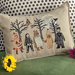 Product Image of French Linen Trick Or Treat Pillow