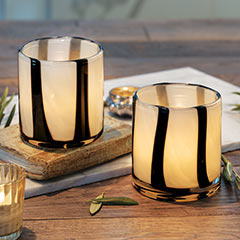 Product Image of Artisan Striped Votive Holders