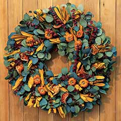 Product Image of Harvest Persimmon Wreath