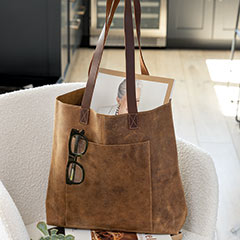 Layton Leather Tote