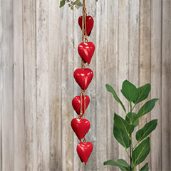 Product Image of Red Heart Wind Chime