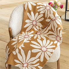 Blooming Daisies Throw