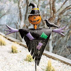 Product Image of Pumpkinhead Metal Scarecrow