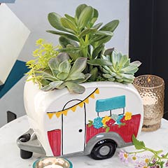 Happy Camper Planter