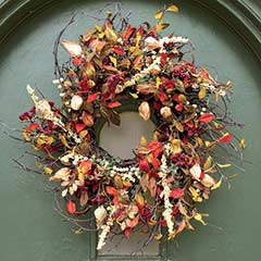 Fall Farmstand Wreath